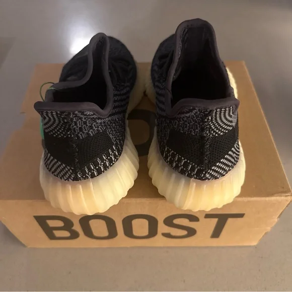 adidas gazelle silver green womens Adidas Yeezy Boost 350 V2 Core Black White Stripe Sneakers – Boutique LUC.S main image 0